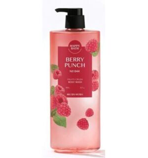 590600 "Happy Bath" Парфюмированный гель для душа с ароматом сладкой малины 900 г 1/8