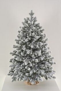 Ель искусственная Max Christmas настольная Византийская заснеженная, 0,7 м