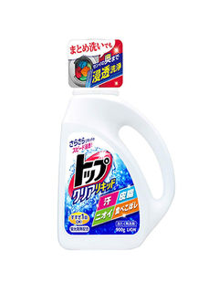 Жидкое средство для стирки белья Lion Top Clear Liquid со свежим аква-цветочным ароматом, 900 мл