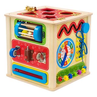 Развивающий куб, развивающая игрушка для детей, арт. БК01