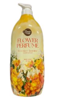 259856 "Shower Mate" Парфюмированный гель для душа с ароматом жасмина 900 мл 1/8