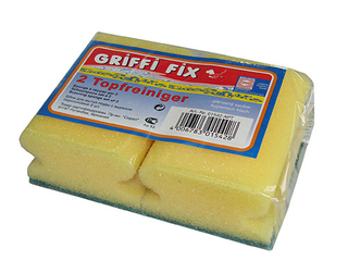 Губки для посуды Siral с вырезом, 2 шт