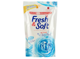 Гель концентрированный LION THAILAND Fresh&Soft для стирки всех типов тканей  Утренний Поцелуй  400 мл