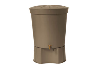 GARANTIA Емкость для воды круглая  300 литров серо-коричневая Сиена