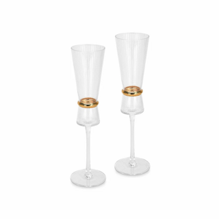 6592 FISSMAN Набор бокалов для шампанского 180мл / 2шт (стекло)