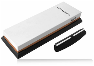 Камень точильный Hatamoto с держателем угла заточки HT1011