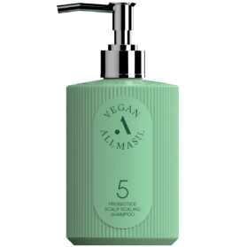 060750  "ALLMASIL" Глубокоочищающий шампунь для волос с пробиотиками 500 мл 1/24