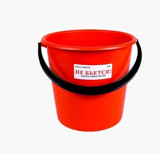 Ведро пластмассовое 5,0л без крышки пищевое ПВД мягкое (Онест)