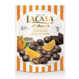 Апельсиновые цукаты в темном шоколаде LACASA NARANJA NEGRA, 125 гр