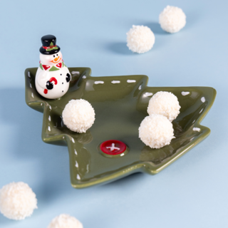 БЛЮДО СЕРВИРОВОЧНОЕ КОЛЛЕКЦИЯ "CHRISTMAS GIFT" 16*15,5*8,5 СМ