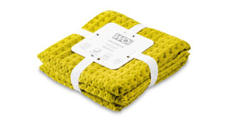 Набор полотенец кухонных WO HOME VALENCIA 50х70 см, 2 шт, хлопок, зеленый, п/к