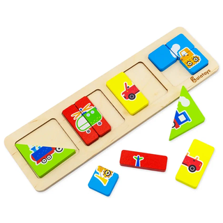 Сортер Транспорт, развивающая игрушка для детей, арт. СОР95