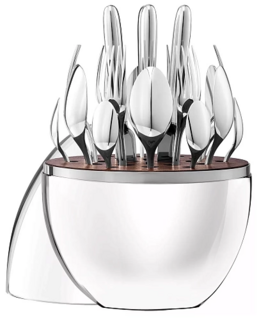 Набор столовых приборов Lenardi, 24 предмета на подставке, в подарочной упаковке, арт. 197-024