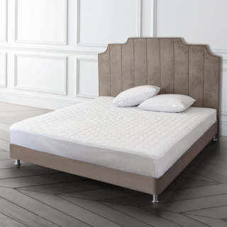 Наматрасник Kariguz «Tenceleson/Тенселесон» всесезонный с резинкой по периметру, 200x200x25 см