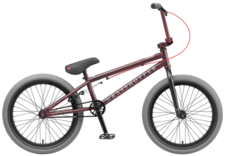 Велосипед BMX Grasshoper 20" красно-серый 2022