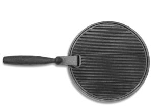 Сковорода чугунная круглая с ручкой