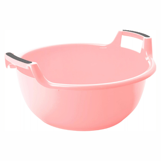 Таз пластмассовый  9,0л пищевой круглый с ручками "Альфа" LF2940