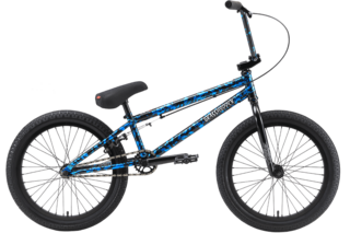 Велосипед BMX Grasshoper 20" сине-черный 2022