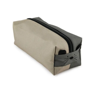 Пенал nuuroo "Oliver Mouse", серо-зеленый