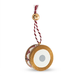 Елочная игрушка из кедра LUKNO "Барабан"