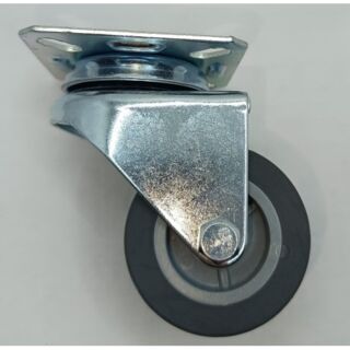 SCRnd 25 Колесо серая резина 2x50мм поворотное SCRnd 25