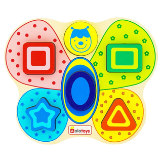 Сортер Бабочка, развивающая игрушка для детей, арт. СОР11