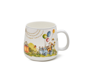 8397 FISSMAN Кружка FOREST TALES 450мл (фарфор)