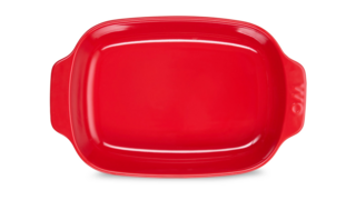 Форма для запекания WO HOME Paola 31х19,3x5,5 см, 1,6 л, жаропрочная керамика, красная