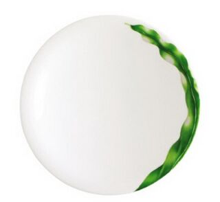 VEGETAL - Тарелка подстановочная круглая 32 см фарфор (round presentation plate)