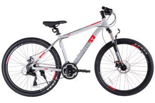 Велосипед горный Sprint 26"х20" серый 2022