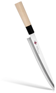 2579 FISSMAN Нож Янагиба 24см Kensei Hanzo (сталь AUS-8)