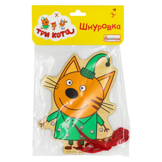 Шнуровка Компот, развивающая игрушка для детей, арт. ШН49