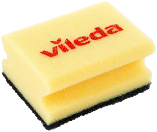 Губка для мытья кастрюль Vileda Glitzi, 1 шт. (без упаковки)