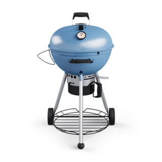 Скоро в продаже! Гриль угольный 800 Degrees Teriberka 57 Slow 'N Sear China Blue. Классический угольный Kettle гриль калибром 57. Котловая карбонированная сталь, керамическая эмаль.