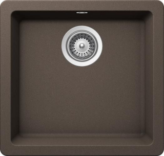 Мойка  Quadro 50  Cristalite мокка