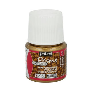 Краска "PEBEO" Fantasy Prisme с фактурным эффектом, каштановый, 45 мл