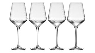 Набор бокалов для белого вина Krosno Авангард Люми 390 мл, стекло, 4 шт