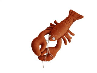 Мягкая игрушка Mabuhome "Мама лобстер", терракотовая