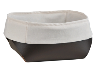 ADJ Корзина для хлеба, 20x20xH9 см, цвет: шоколад/капучино