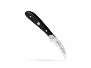 2534 FISSMAN Нож для чистки овощей 8см "Коготок" HATTORI hammered (420J2 сталь)