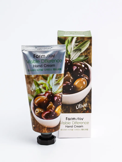 Крем для рук и ногтей FarmStay Olive Intensive Moisture Hand Nail Cream, с экстрактом оливы, 100 мл