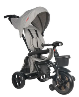 Трехколесный велосипед Ricco grey серый 1/1
