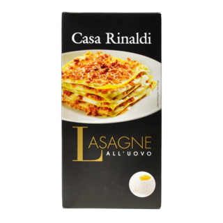 Паста Casa Rinaldi Лазанья с яйцом ручной работы, 500г