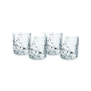 NACHTMANN SCULPTURE - Набор стаканов 4 шт. низких 365 мл хрусталь