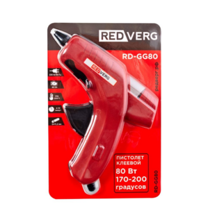Пистолет клеевой RedVerg RD-GG80