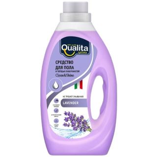 Средство для мытья пола и твердых поверхностей Qualita лаванда, 1000 мл
