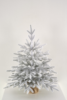 Ель Max Christmas настольная Семирамида заснеженная 0,7 м