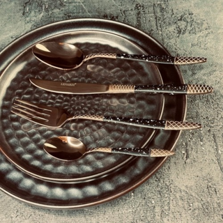 Набор столовых приборов Lenardi, 24 предмета, нержавеющая сталь, в подарочной упаковке, арт.200-034