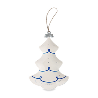 Ёлочная игрушка LUKNO Ёлка, синяя