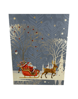 Подарочная коробка  GBOX-R65/2-07,  37х28х9см.